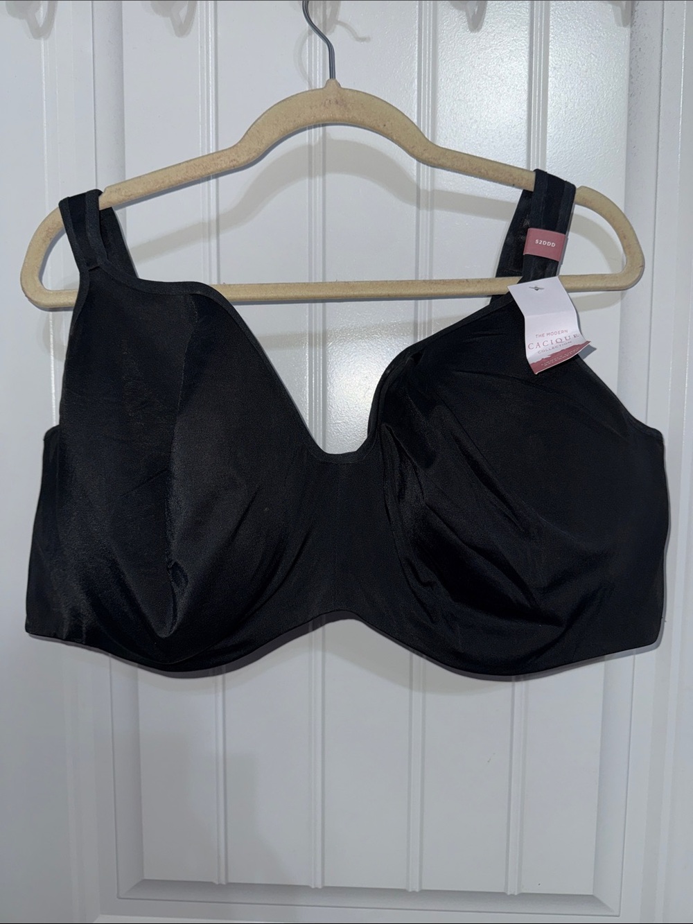 Cacique Black Supportive Full Coverage Bra